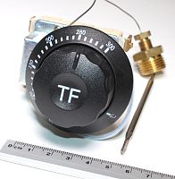 Терморегулятор капиллярный F.300 AG32-2K-300C 32A, 4pin(2-х полюсный), капилляр 250см, датчик 1/2"-8