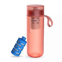 Бутылка для фильтрации Philips GoZero Fitness, цвет розовый, 590ml AWP2712RDR/58