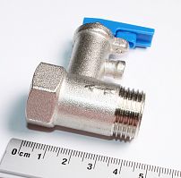 Клапан предохранительный для ЭВН 1/2" 8 бар.(0.8 МПа)