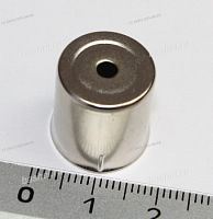 Колпачок магнетрона D-15mm (отверстие 3мм)