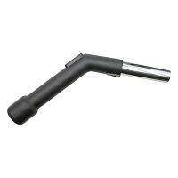 Ручка для шланга бытового пылесоса с металлическим наконечником, соединяет шланг и трубку пылесоса,в